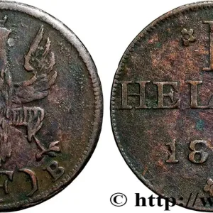 Quantité Limitée ALLEMAGNE - VILLE LIBRE DE FRANCFORT 1 Heller 1821 Francfort fwo_900117 Monde