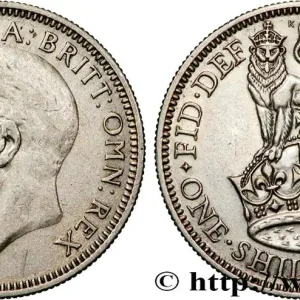 ROYAUME-UNI 1 Shilling Georges V 1936 fwo_900155 Monde Expédié Aujourd’hui