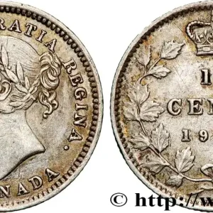 Prix Promo CANADA 10 Cents Victoria 1901 fwo_900158 Monde