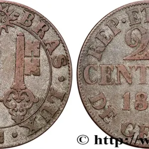 Gros Lot SUISSE - RÉPUBLIQUE DE GENÈVE 25 Centimes 1839 fwo_900161 Monde