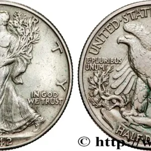 Jusqu’à Épuisement Des Stocks ÉTATS-UNIS D'AMÉRIQUE 1/2 Dollar Walking Liberty 1942 Philadelphie fwo_900571 Monde