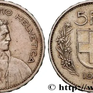 SUISSE 5 Francs Berger des alpes 1933 Berne fwo_900668 Monde Prix Bas