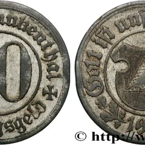 Seulement Aujourd’hui ALLEMAGNE - Notgeld 10 Pfennig 1917 fwo_900761 Monde