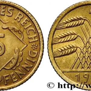 ALLEMAGNE 5 Reichspfennig gerbe de blé 1935 Berlin fwo_900836 Monde Marque