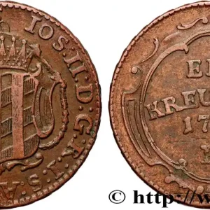Remise ALLEMAGNE - AUTRICHE ANTÉRIEURE 1 Kreutzer Joseph II d’Autriche 1783 Gunzburg fwo_900841 Monde