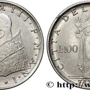 Bon Plan VATICAN ET ÉTATS PONTIFICAUX 100 Lire Jean XXIII an I 1959 Rome fwo_900955 Monde