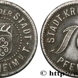 Offre Du Jour ALLEMAGNE - Notgeld 10 Pfennig Kirchheim 1917 fwo_900994 Monde