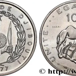Prix Réduit DJIBOUTI Essai de 100 Francs 1977 Paris fwo_901339 Monde