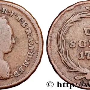 ITALIE - LOMBARDIE 1 Soldo Duché de Milan Marie-Thérèse d’Autriche 1777 Schöllnitz fwo_901347 Monde Tendance