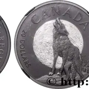 CANADA 20 Dollars Proof L’appel du Loup 2018 Ottawa fwo_892978 Monde Jusqu’à Épuisement Des Stocks