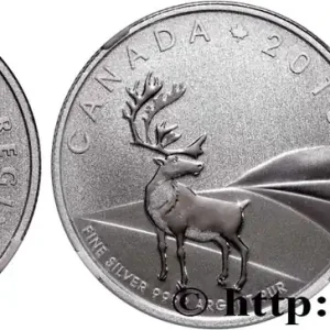 CANADA 3 Dollars Proof Caribou 2018 fwo_892980 Monde Réduction