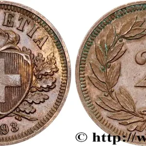 Meilleur Prix SUISSE 2 Centimes 1893 Berne fwo_816064 Monde