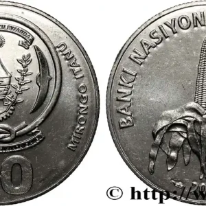 RWANDA 50 Francs emblème / épis de mais 2003 fwo_817208 Monde Haute Qualité