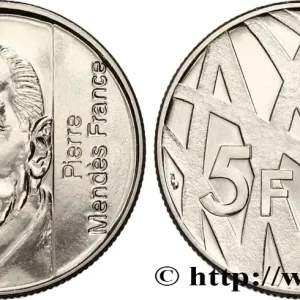 Essai de 5 francs Mendès-France 1992 Pessac F.343/1 fmd_568458 Modernes Top Qualité