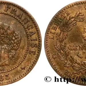5 centimes Cérès 1883 Paris F.118/24 fmd_571665 Modernes Fait Main