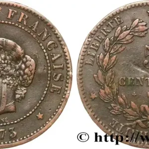 5 centimes Cérès 1873 Bordeaux F.118/8 fmd_572605 Modernes Usine Directe