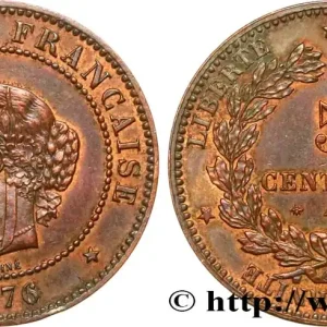 Prix Réduit 5 centimes Cérès 1876 Paris F.118/13 fmd_572606 Modernes