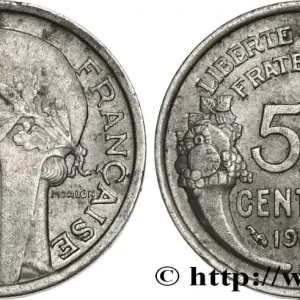 Garantie Incluse 50 centimes Morlon, légère 1947 Beaumont-le-Roger F.194/11 fmd_575323 Modernes