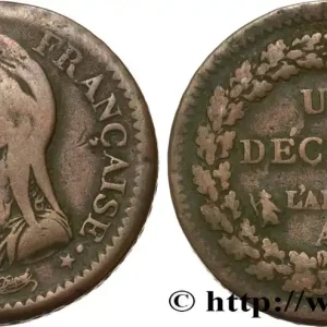 Garantie Incluse Un décime Dupré, grand module 1797 Paris F.129/1 fmd_579569 Modernes