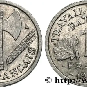 Achat Immédiat 1 franc Francisque, légère 1944 Beaumont-Le-Roger F.223/6 fmd_580481 Modernes