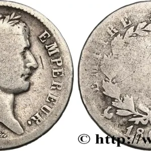 Vente Flash 1 franc Napoléon Ier tête laurée, Empire français 1809 Paris F.205/1 fmd_584693 Modernes