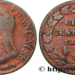 Achat Immédiat Cinq centimes Dupré, grand module 1800 Lille F.115/138 fmd_585193 Modernes