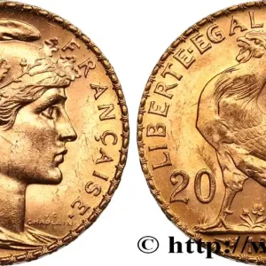 20 francs or Coq, Liberté Égalité Fraternité 1908 Paris F.535/2 fmd_585494 Modernes Affaire À Saisir