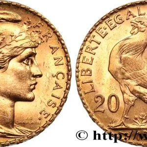 Offre Spéciale 20 francs or Coq, Liberté Égalité Fraternité 1908 Paris F.535/2 fmd_585527 Modernes