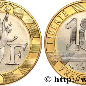 10 francs Génie de la Bastille, BE (Belle Épreuve) 1997 Pessac F.375/14 var. fmd_585769 Modernes Haute Qualité