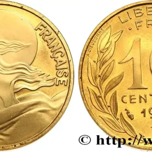 Vente Directe 10 centimes Marianne, BE (Belle Épreuve) 1997 Pessac F.144/41 var. fmd_585785 Modernes