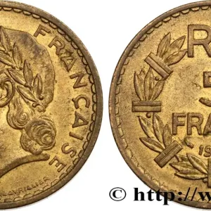 Authentique 5 francs Lavrillier, bronze-aluminium 1939 F.337/3 fmd_586268 Modernes