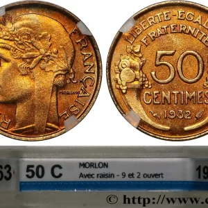 Meilleur Choix 50 centimes Morlon, avec raisin sans fruit 1932 F.192/7 fmd_589977 Modernes