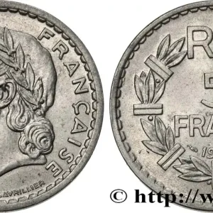 Remise 5 francs Lavrillier, aluminium 1946 F.339/6 fmd_563274 Modernes
