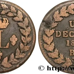 Nouvelle Collection Un décime à l’L couronnée 1815 Strasbourg F.132A/1 fmd_582235 Modernes