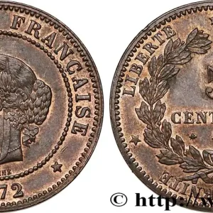 Promotion Saisonnière 5 centimes Cérès 1872 Paris F.118/4 fmd_583196 Modernes