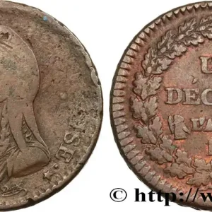 Un décime Dupré, grand module 1800 Bordeaux F.129/70 fmd_583642 Modernes Produit De Marque