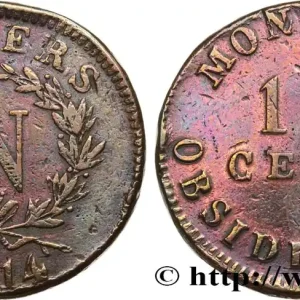 Nouvelle Collection 10 cent. Anvers à l’N, frappe de l’atelier de Wolschot 1814 Anvers F.130A/3 fmd_584055 Modernes