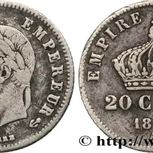 Affaire À Saisir 20 centimes Napoléon III, tête laurée, petit module 1866 Paris F.149/4 fmd_584083 Modernes