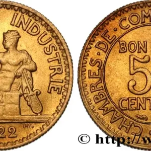 50 centimes Chambres de Commerce 1922 Paris F.191/4 fmd_584687 Modernes Réduction