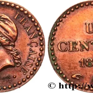 Original Un centime Dupré, IIe République 1849 Paris F.101/2 fmd_585128 Modernes