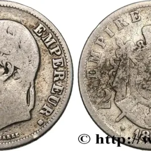 2 francs Napoléon III, tête laurée 1868 Strasbourg F.263/9 fmd_585382 Modernes Meilleur Prix