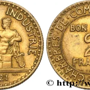 2 francs Chambres de Commerce 1921 F.267/3 fmd_585404 Modernes Expédition Rapide