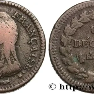 Meilleur Choix Un décime Dupré, grand module, "refrappage" du 2 décimes 1797 Rouen F.128/5 fmd_585966 Modernes