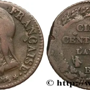 Premium Cinq centimes Dupré, grand module 1799 Strasbourg F.115/61 fmd_589059 Modernes