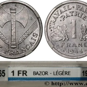 Expédition Rapide 1 franc Francisque, légère 1944 F.223/5 fmd_590014 Modernes