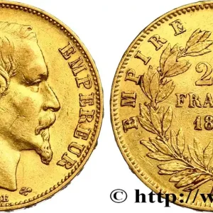 Prix Promo 20 francs or Napoléon III, tête nue 1857 Paris F.531/12 fmd_608354 Modernes