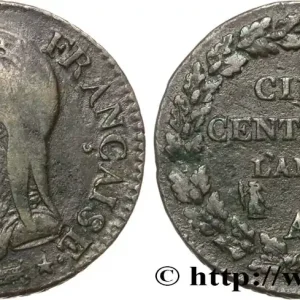 Cinq centimes Dupré, grand module 1799 Paris F.115/44 fmd_583228 Modernes Marque