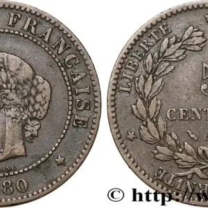Prix Réduit 5 centimes Cérès 1880 Paris F.118/21 fmd_583415 Modernes