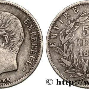 50 centimes Napoléon III, tête nue 1853 Paris F.187/1 fmd_584684 Modernes Meilleur Choix