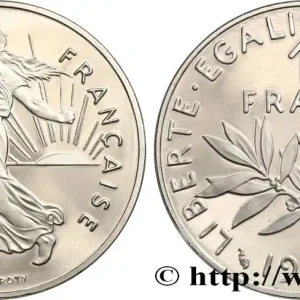 1 franc Semeuse, nickel, BE (Belle Épreuve) 1996 Pessac F.226/44 var. fmd_589176 Modernes Pas Cher